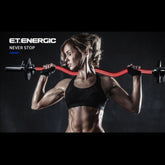 47" Olympic Curl Bar for Weightlifting and Power Lifting Weight Barbell 500 Lb Capacity