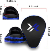 Essential Curved Boxing MMA Punching Mitts Boxing Pads W/Gift Box Hook & Jab Pads MMA Target Focus Punching Mitts Thai Strike Kick Shield for X&
