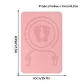 Jump Rope Mat Shock Absorption and Sound Insulation Household Mute Blanket Thickening Indoor and Outdoor Fitness Sports Yoga Mat