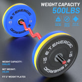 47" Olympic Curl Bar for Weightlifting and Power Lifting Weight Barbell 500 Lb Capacity