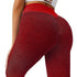 Women Anti-Cellulite Yoga Pants White Sport Leggings Push up Tights Gym Exercise High Waist Fitness Running Athletic Trousers