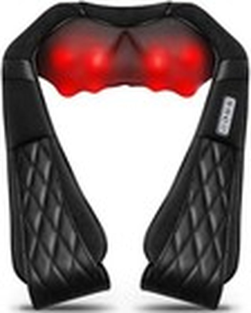 Shiatsu Neck and Back Massager Pillow with Heat - Black, 1 Pc