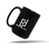 Endura Fit Signature Black Ceramic Mug – 15 oz.