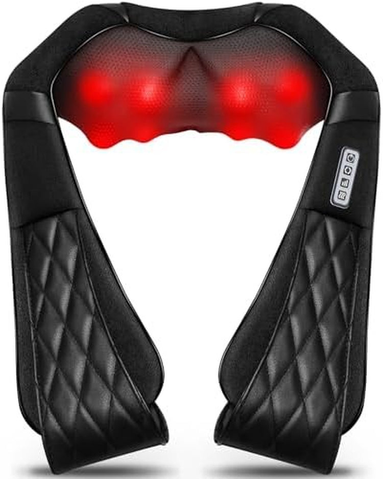 Shiatsu Neck and Back Massager Pillow with Heat - Black, 1 Pc