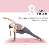 Yoga Mat Extra Thick 1/3&