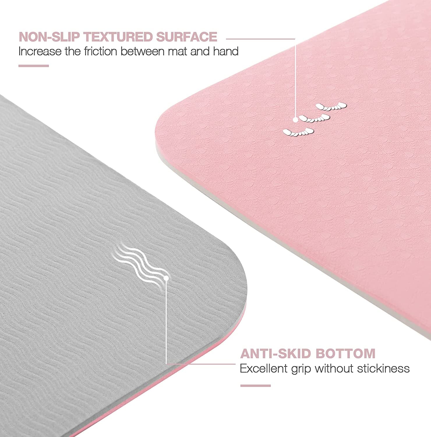 Yoga Mat Extra Thick 1/3&