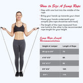Jump Rope, Weighted Jump Rope for Fitness, Skipping Rope with Counter - Heavy Handles, Adjustable Length - Cordless Jumping Rope for Men Women Kids Fitness Exercise Training